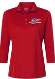 FHM Three Quarter Sleeve Women's Polo