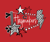 Haymakers Pennant Tee - Bella or Gildan