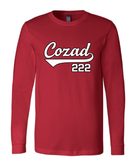 Cozad 222 Long Sleeve Bella Canvas Tee
