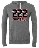 Haymaker Football 222 Bella Canvas Hoodie