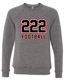 Haymaker Football 222 Bella Canvas Crewneck