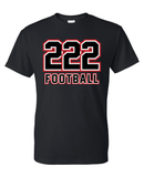 Haymaker Football 222 Gildan Short Sleeve Tee