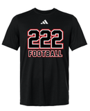 Haymaker Football 222 Adidas Short Sleeve Tee