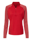 Girls Golf Adidas Women's Quarter Zip