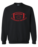 Haymaker Red Football Gildan Crewneck