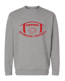 Haymaker Red Football Adidas Crewneck Sweatshirt