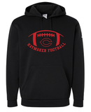 Haymaker Red Football Adidas Hoodie