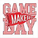 Cozad Game Day Gingham Hoodie