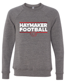 Haymaker Football Bella Canvas Crewneck
