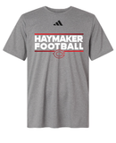 Haymaker Football Adidas Short Sleeve Tee