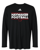 Haymaker Football Adidas Long Sleeve Tee