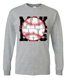 Makers Softball Long Sleeve Gildan Tee