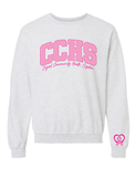 CCHS Pink Varsity Gildan Crewneck