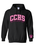 CCHS Pink Varsity Gildan Hoodie