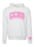 CCHS Pink Varsity Bella Canvas Hoodie