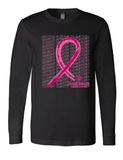 CCHS Pink Ribbon Long Sleeve Bella Canvas Tee