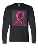 CCHS Pink Ribbon Long Sleeve Gildan Tee