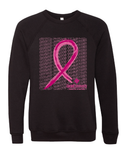 CCHS Pink Ribbon Bella Canvas Crewneck