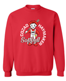 Homer Haymaker Softball Gildan Crewneck