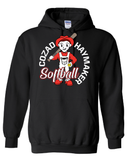 Homer Haymaker Softball Gildan Hoodie