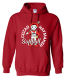 Homer Haymaker Softball Gildan Hoodie