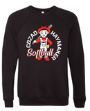 Homer Haymaker Softball Bella Canvas Crewneck