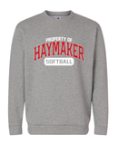 Property of Haymaker Softball Adidas Crewneck Sweatshirt