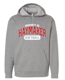 Property of Haymaker Softball Adidas Hoodie