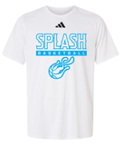 Splash Basketball Adidas Short Sleeve Tee