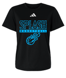 Splash Basketball Adidas Short Sleeve Tee