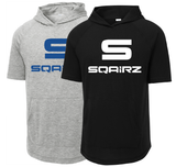 Tri-Blend Wicking Short Sleeve Hoodie