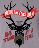 NE Elks Stash Tee