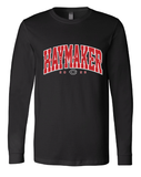Cozad Track Long Sleeve Bella Canvas Tee