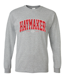 Cozad Track Long Sleeve Gildan Tee