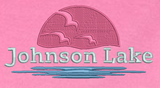 Johnson Lake Hoodie Pink